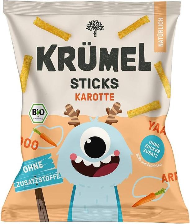 Produktbild Krümel Sticks Karotte Bio (20 g)
