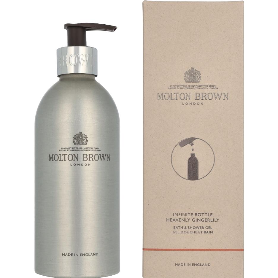 Molton Brown, Gel doccia, Bottiglia infinita Gingerlily celeste (400 ml)