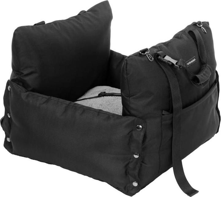 Nordic Paws - Tony Carseat with Sunroof - 52 x 50 x 42 cm (Cane, Lavabile, Pieghevole)