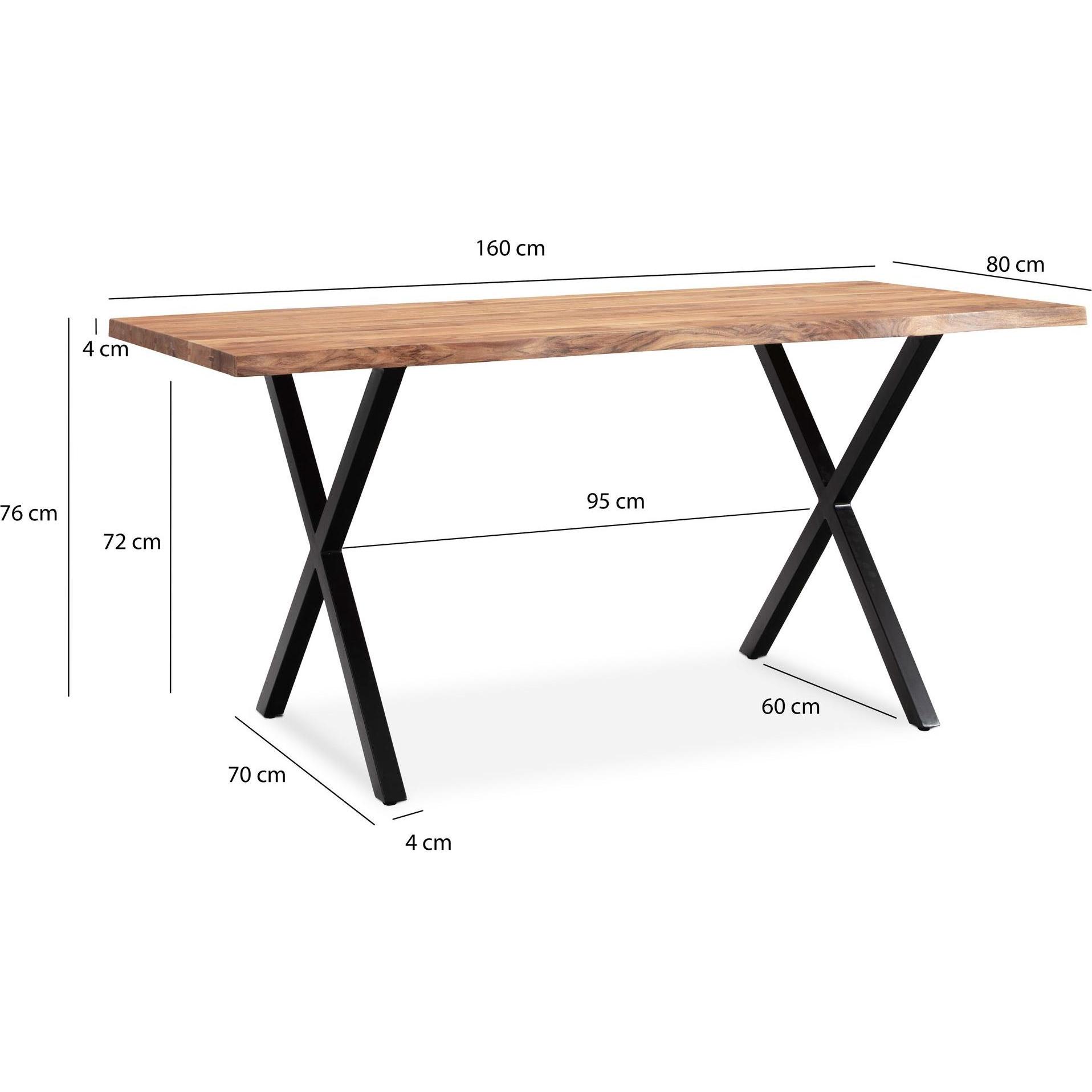 Thumbnail - Wohnling, Schreibtisch, 160x80x76 (160 x 80 x 76 cm)