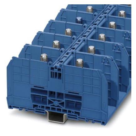 Phoenix Contact Contact RBO 12 BU 3244629 Bolzenanschlussklemme Polzahl: 2 240 mm² Blau 5 St., Elektronikkabel + Stecker, Blau