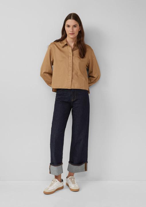 Immagine prodotto s.Oliver Bluse Verkürzte Bluse mit verdeckter Knopfleiste (46)