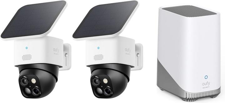 eufy SoloCam S340 2-pack + HomeBase 3 (2880 x 1620 Pixels)