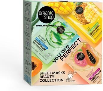 Actual product image Organic Shop Gvpd Sheet Masks Beauty Collection (25 ml)