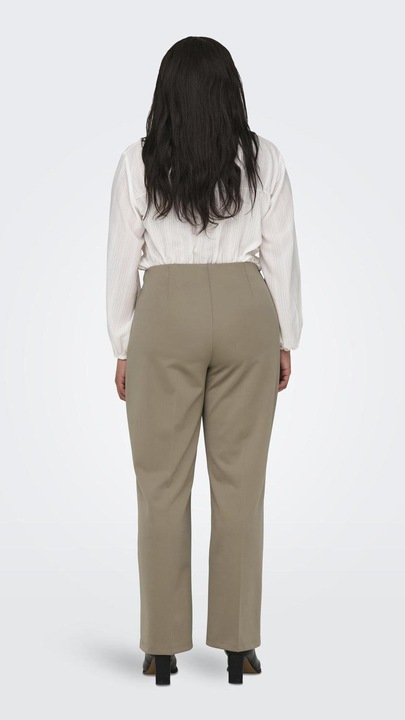 Actual product image Only Straight cut high waist curve trousers Trousers (44)