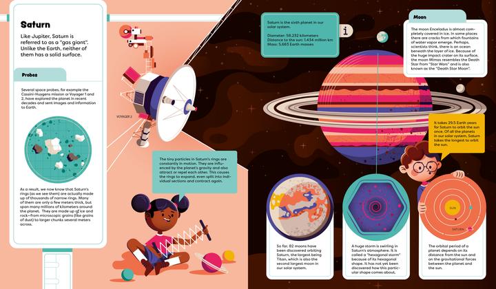 Actual product image Ameri-Siemens:Exploring Space (English, German, Anne Ameri-Siemens, Anton Hallmann, Little Gestalten, 2024)