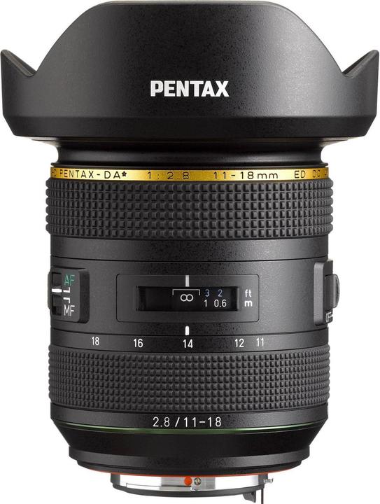 Produktbild Pentax HD DA 11-18mm/2.8 ED DC AW (Pentax K, APS-C / DX)