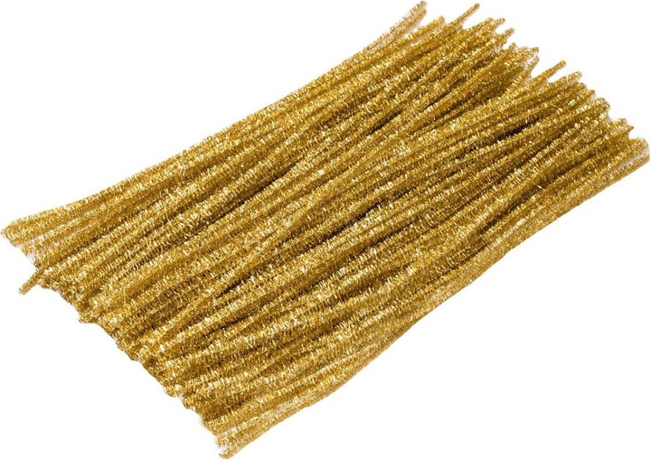 Produktbild Colorations Colorationen - Gold Metallic Chenilledraht, 100 Stk. (0.35 m)
