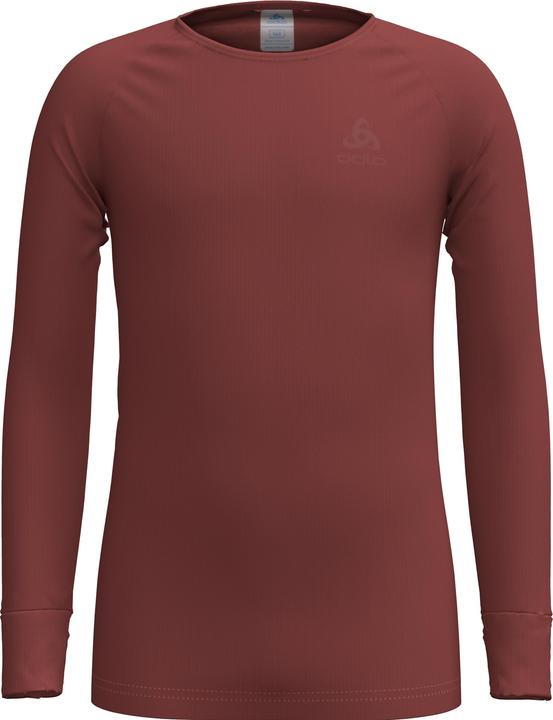 Actual product image Odlo Kid's Base Layer Top Crew Neck L/S Active Warm Eco (80)