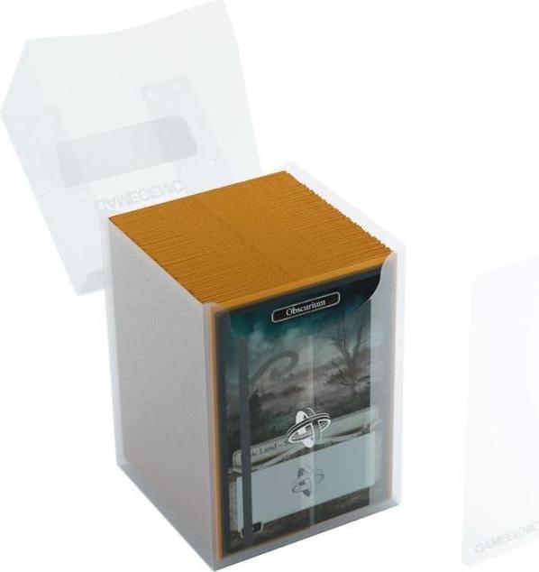 Actual product image Gamegenic GGS25041 - Deck Holder 100+ Clear Card Box