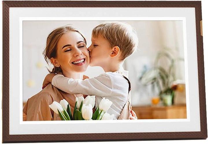 Productafbeelding Arzopa D10 10,1" digitale lijst (donkerbruin) (10.10", 1280 x 800 pixels)