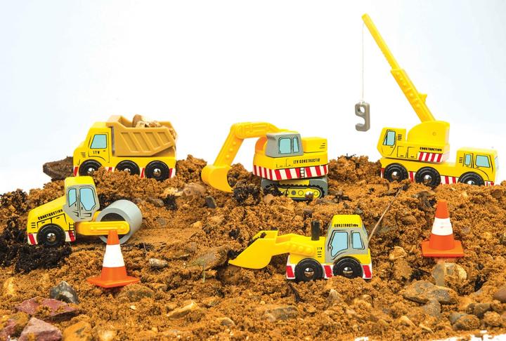 Produktbild Le Toy Van Baufahrzeug Set