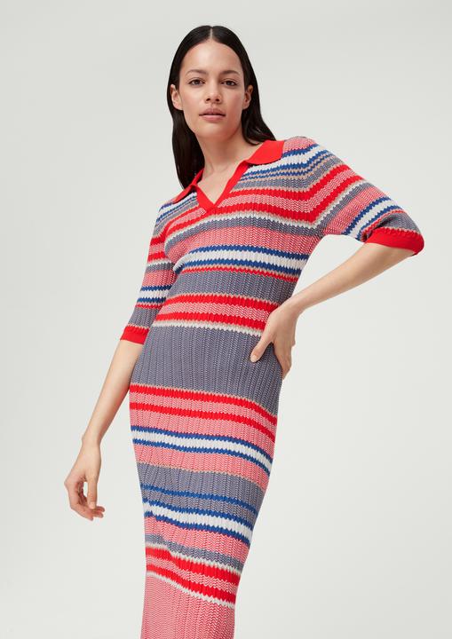 Produktbild s.Oliver Kleid Midikleid mit Streifenmuster (46)