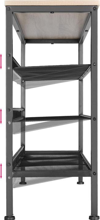 Immagine prodotto tectake Wolverhampton (75.50 x 30.50 x 69.50 cm)