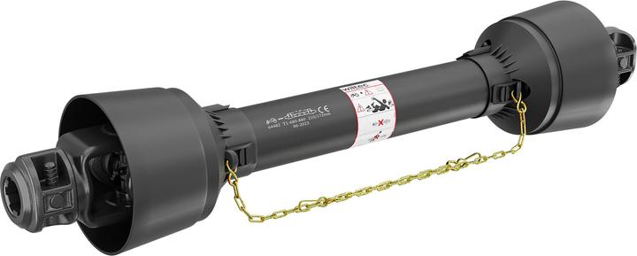Produktbild Wiltec Zapfwelle T1 Gelenkwelle 680-880mm 210Nm 540U/min PTO-Shaft 18kW 1 3/8" 6 Zähne (Traktorzubehör)