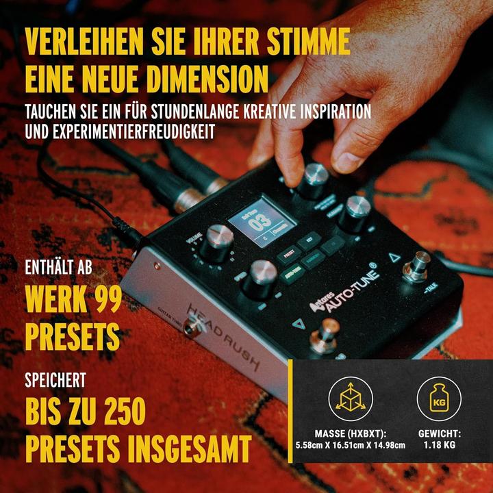 Actual product image Headrush VX5 (Delay (echo), Chorus, Booster, Reverb (reverb))