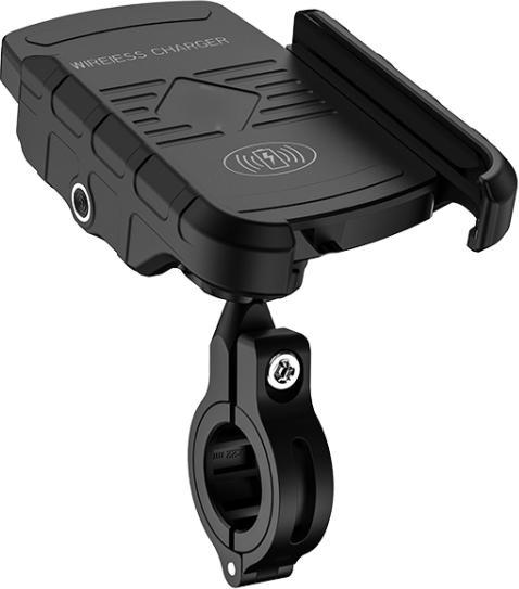Immagine prodotto AM Supporto per cellulare da moto e caricatore Qi Wireless Charger