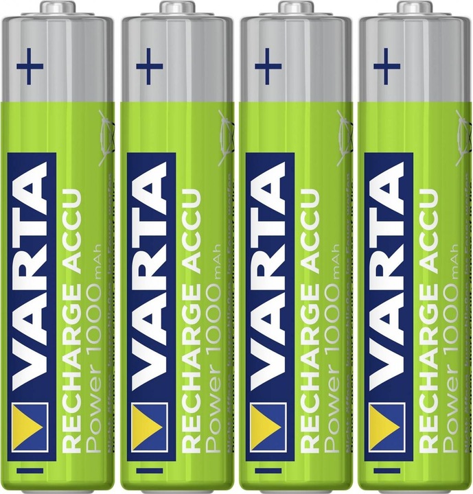 Productafbeelding Varta Accu Power opladen (4 Pcs., AAA, 1000 mAh)