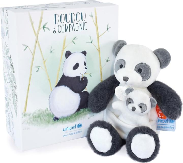 Immagine prodotto Doudou et Compagnie Unicef Mamma e Bambino Panda 25cm (25 cm)