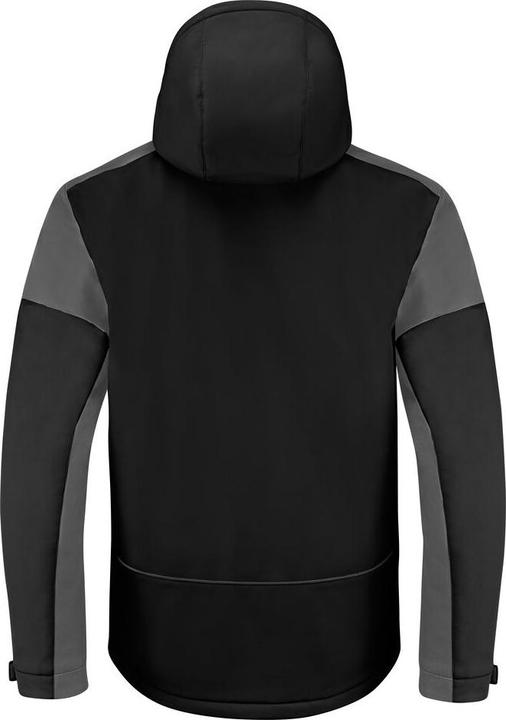 Actual product image Printer Prime Prime Padded Softshell Jas heren zwart/staalgrijs - maat XXXL (3XL)