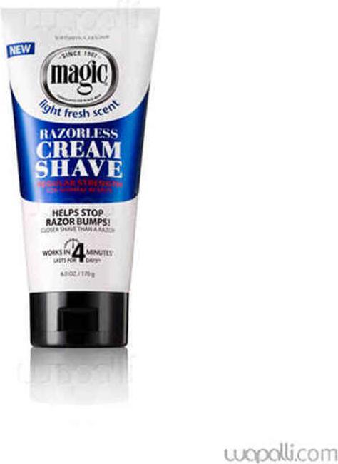 Actual product image Magic Fragrant Shave Cream 177ml Tube Depilatory (Shaving cream)