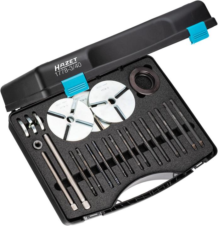 Produktbild HAZET Kugellager Abzieher Satz 1778-3/40 ∙ Anzahl Werkzeuge: 40