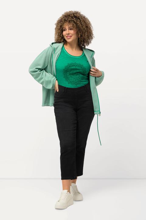 Image du produit Ulla Popken Jean 7/8 Sienna à jambe étroite, taille confortable (56)