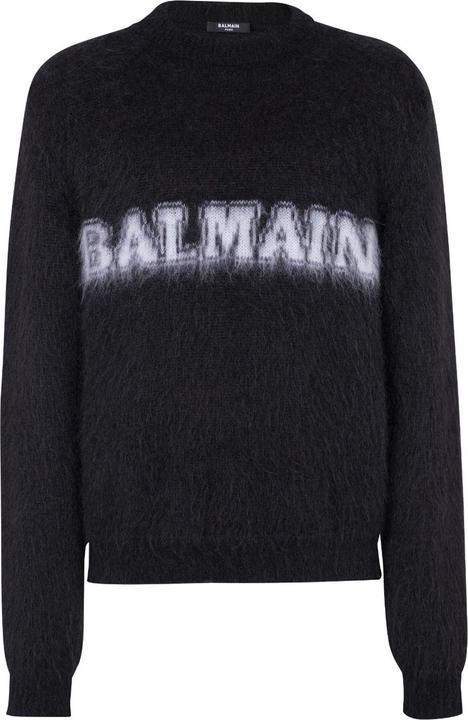 Balmain Logo-Print Jumper (S)