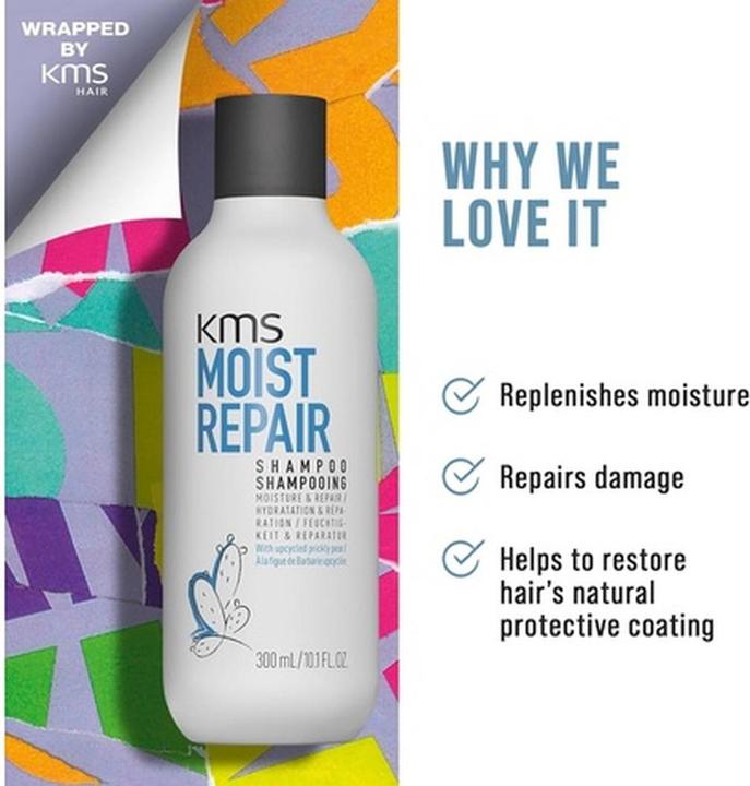 Image du produit KMS California Coffret cadeau KMS MoistRepair (Kit de soins capillaires)