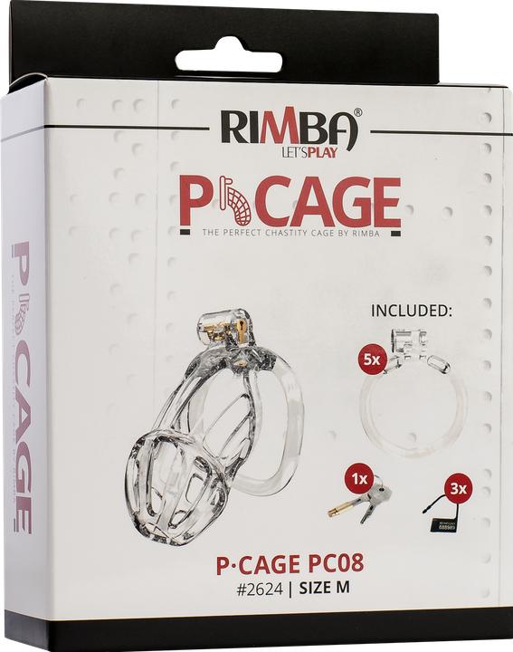 Image du produit Rimba P-Cage Peniskäfig Transparent (M)