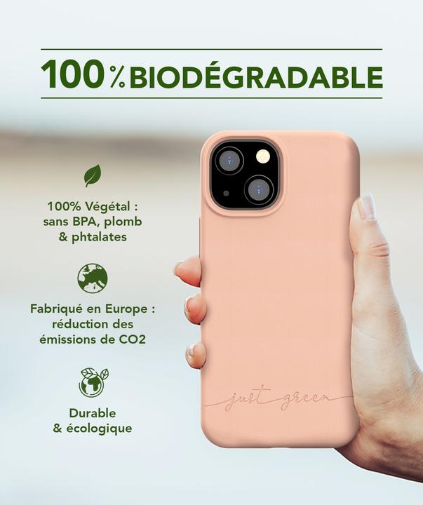 Actual product image Just Green Bio Case (Apple iPhone 13 mini)