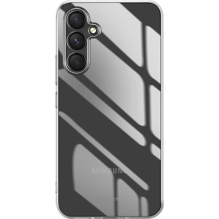 Nevox StyleShell Flex Samsung A55 (Samsung Galaxy A55), Smartphone Hülle, Transparent