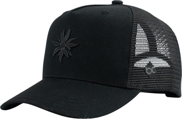 Produktbild Bavarian Caps Edelweiss: Black Edition Curved (One Size)