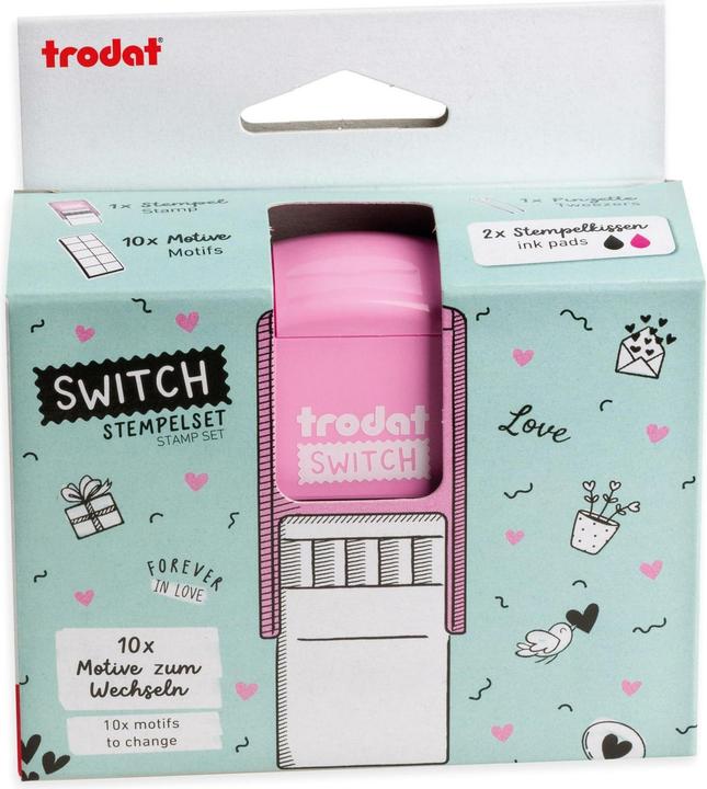 Image du produit Trodat Tampon SWITCH messages d'amour