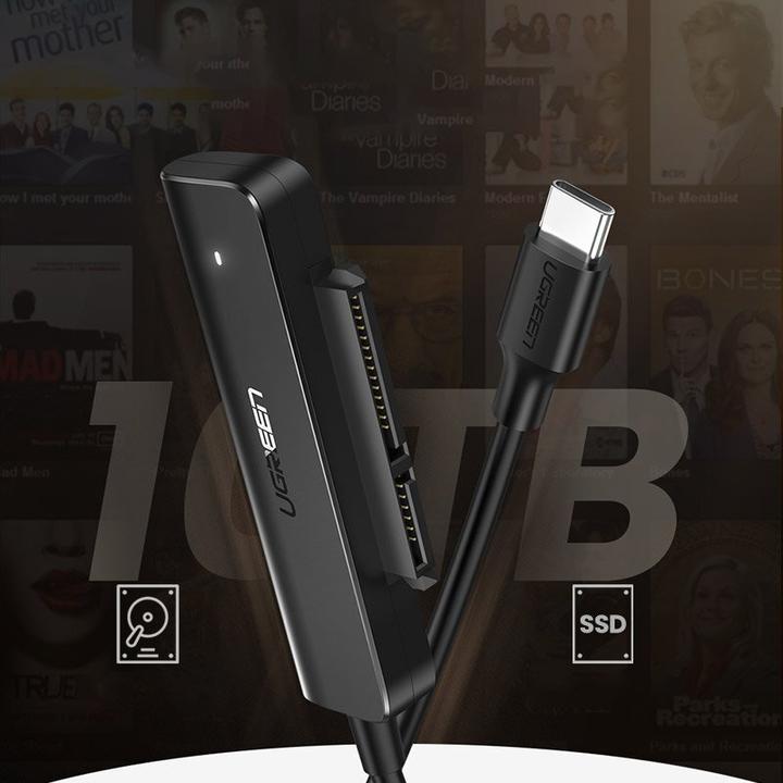Produktbild Ugreen USB-C auf SATA 3.0 Adapter