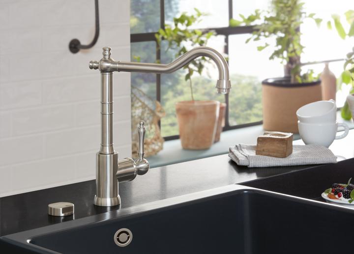 Produktbild Villeroy & Boch V&B Einhand-Spültischbatterie AVIA 2.0 ND Edelstahl massiv