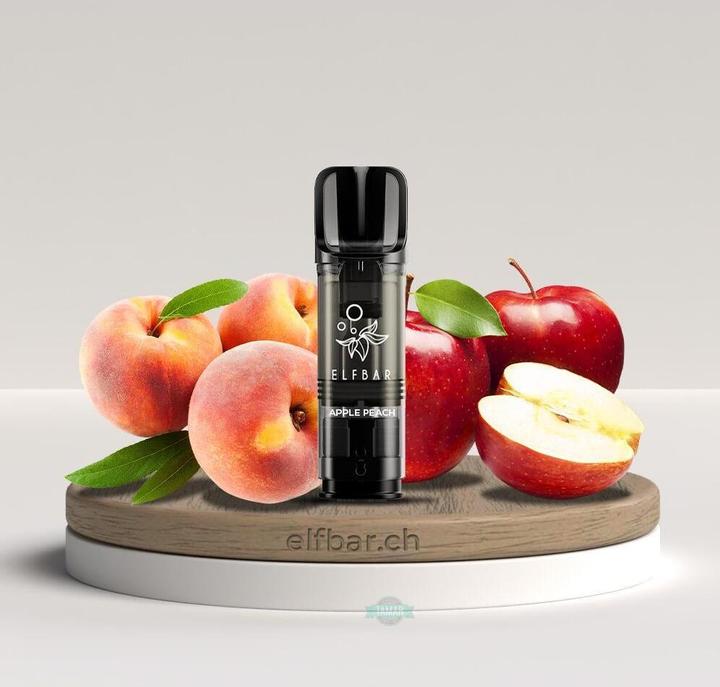 Actual product image Elfbar Elfa Pro (Apple, Peach)