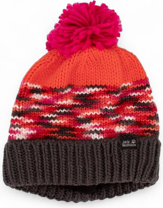 Actual product image Jack Wolfskin Hopewell Rocks Cap Winter beanie bobble hat (L)