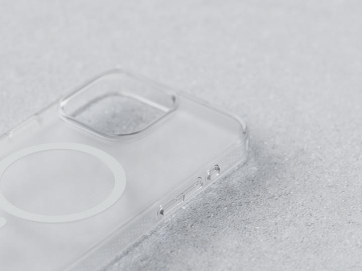 Produktbild Njord Slim Case 100% GRS MagSafe iPhone 15 Pro, Translucent (Apple iPhone 15 Pro)