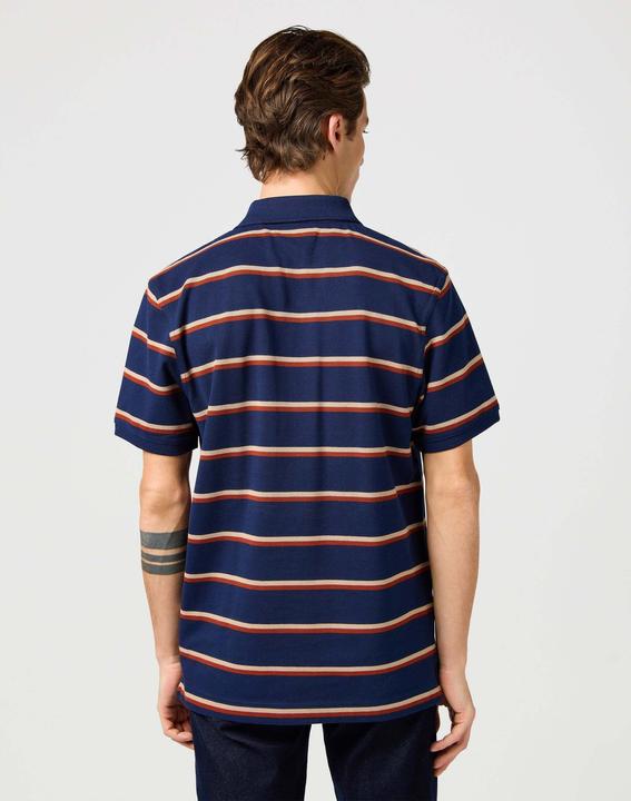 Produktbild Wrangler Polo Stripe Polo Shirt (L)