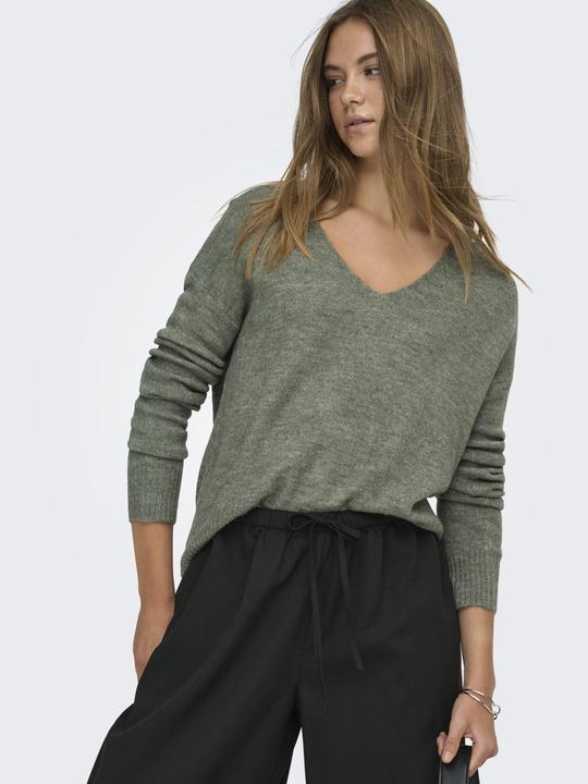 Image du produit JdY Pull en tricot à col en V (L)