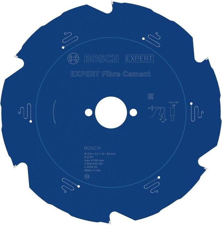 Productafbeelding Bosch Professional Zubehör Cirkelzaagblad EX FC H 210x30-