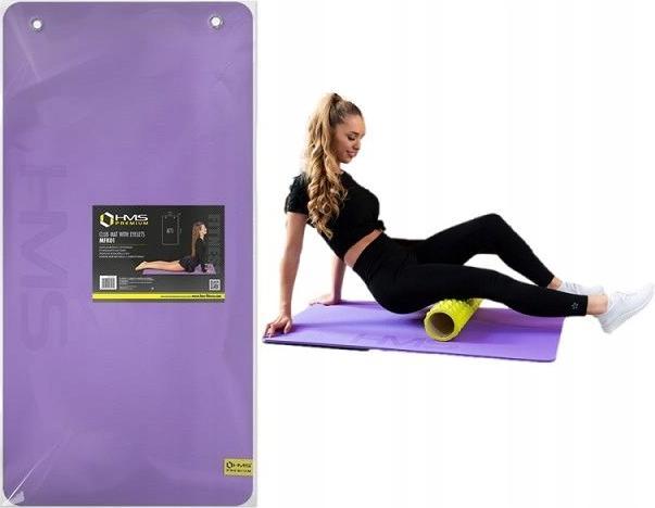 Actual product image HMS Club Fitness Mat with holes purple Premium MFK01 (15 mm)