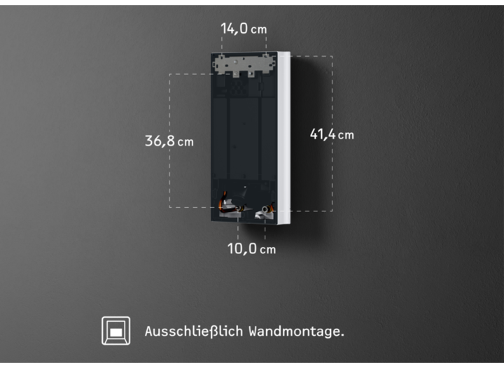 Actual product image Stiebel Eltron DHE 18/21/24 kW Fully electronic instantaneous water heater always accurate to the degree thanks to