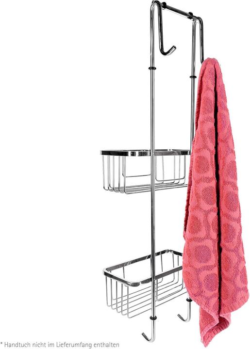 Produktbild Schulte Duschregal ExpressPlus 2 Etagen EP1828 chrom (21 x 17 x 67 cm)