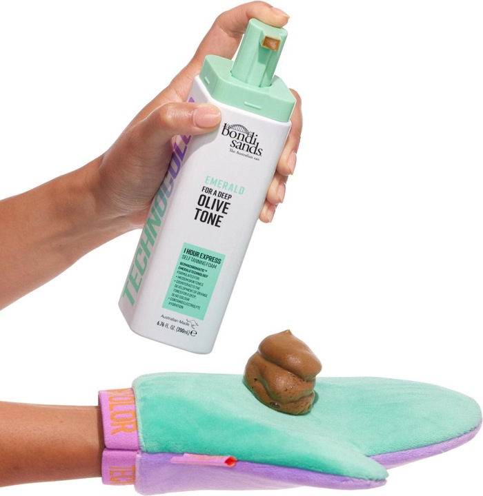 Actual product image Bondi Sands Technocolor For A Golen Olive Bronze 02 (Self-tanning towel, 200 ml)