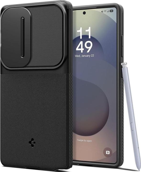 Actual product image Spigen Optik Armor (Samsung Galaxy S25 Ultra)
