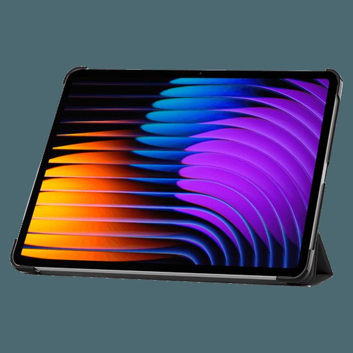 Actual product image Just in Case Smart PU-Leder Book Hülle Schwarz Xiaomi Pad 7/Pad 7 Pro (Xiaomi Pad 7, Xiaomi Pad 7 Pro)