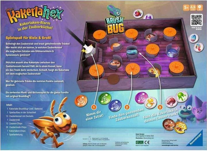 Actual product image Ravensburger KakerlaHex - Kinderspiel ab 5 (German, 2 - 4 Players)