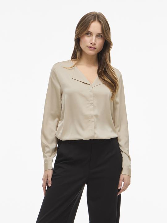 Immagine prodotto Vila VIELLETTE V-Ausschnitt Langarmhemd (40)